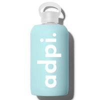 Alpha Delta Pi Glass Silicone Sleeve Water Bottle