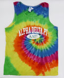 Sorority Eternity Tie Dye Tank with Print