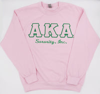 Alpha Kappa Alpha Sorority Inc. Crewneck Sweatshirt