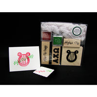Alpha Chi Omega Rubber Stamp Kit