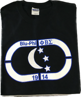 Phi Beta Sigma New Design w/ Stars and Crescent Tee - Discontinued