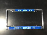 Beta Theta Pi License Frame