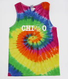 Sorority Eternity Tie Dye Tank with Print