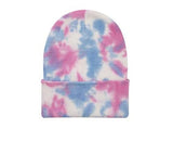 Alpha Chi Omega Tie-Dyed Knit Beanie