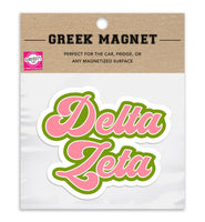 Delta Zeta Retro Magnet - 2 per pack