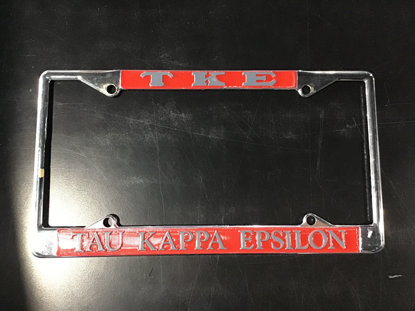 Tau Kappa Epsilon License Frame