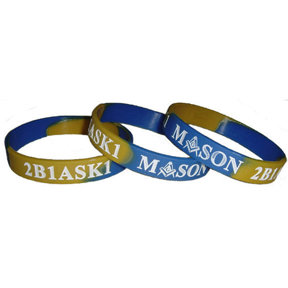 Masonic 2025 silicone bracelets