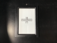 Black 4x6 Hanging Picture Frame