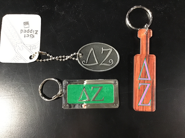 Delta Zeta Keychain