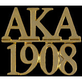 Alpha Kappa Alpha Chapter Bar Lapel Pin