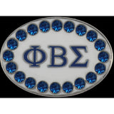 Phi Beta Sigma Swarovski Austrian Crystal Cuff Links