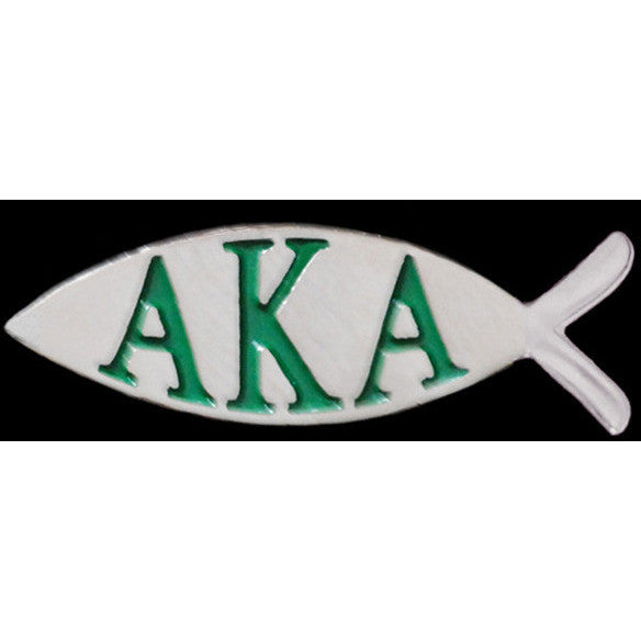 Alpha Kappa Alpha Fish Pin