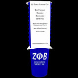 Zeta Phi Beta 22oz Stadium Cup