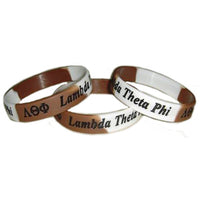 Lambda Theta Phi Silicone Bracelet