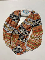Patterned Infinity Scarf