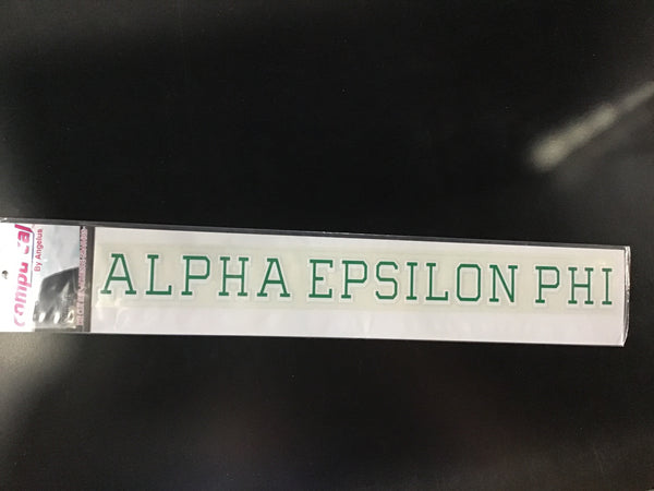 Alpha Epsilon Phi Horizontal Decal