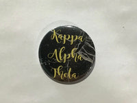 Kappa Alpha Theta Marble 2.25" Printed Button