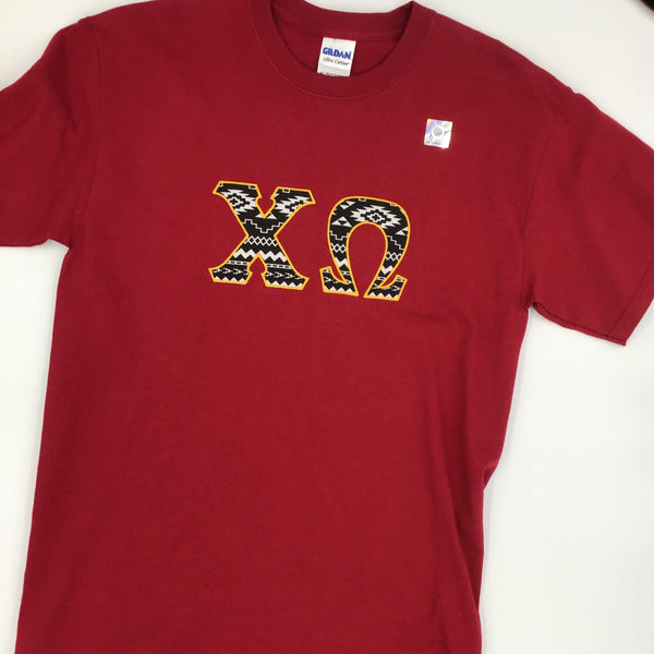 Chi Omega Tribal Tee -  Discontinued