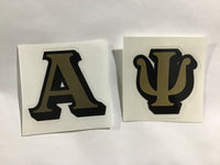 Paddle Letter Stickers