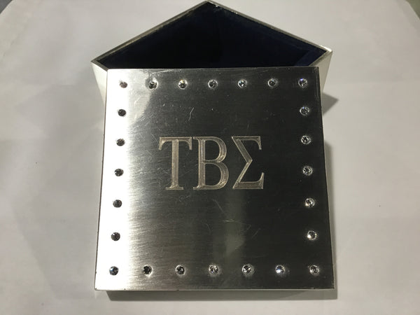 Tau Beta Sigma Square Jewelry Box