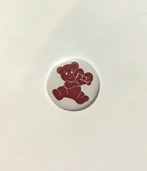 Gamma Sigma Sigma Bear Mascot Magnet - Discontinued