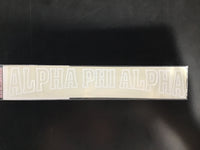 Alpha Phi Alpha Horizontal Decal