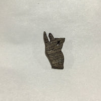Zeta Phi Beta Hand Sign Mini Symbol