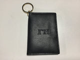 Gamma Eta Leather Key Chain Wallet
