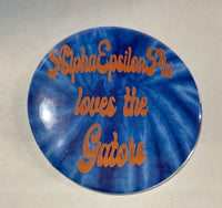 Alpha Epsilon Phi Tie Dye Printed Button