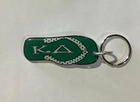 Kappa Delta Flip-Flop Keychain