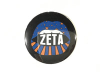 Zeta Tau Alpha Lip Printed Button