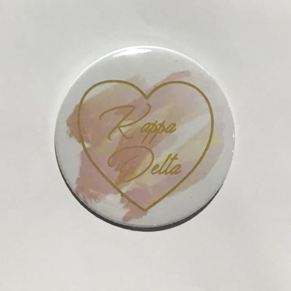 Kappa Delta Printed Button Watercolor Collection