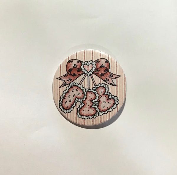 Gamma Sigma Sigma Printed Ribbon Button - Discontinued