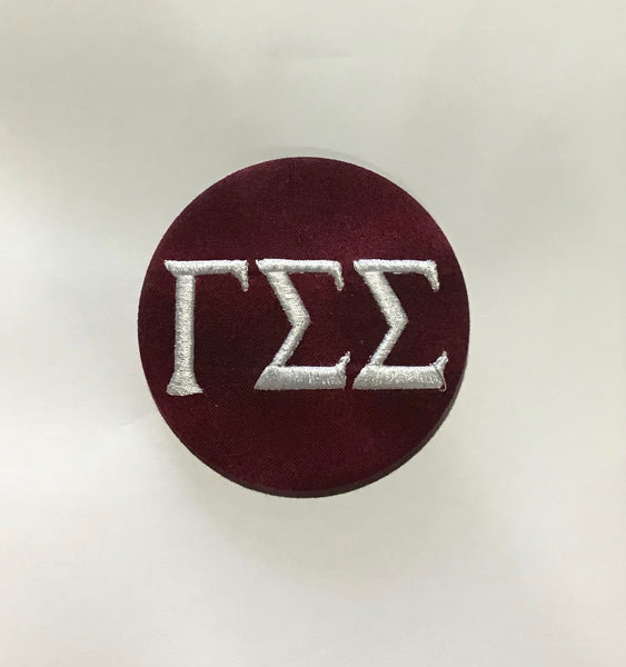 Gamma Sigma Sigma Embroidered Button - Discontinued