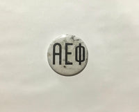 Alpha Epsilon Phi Marble 2.25" Printed Button