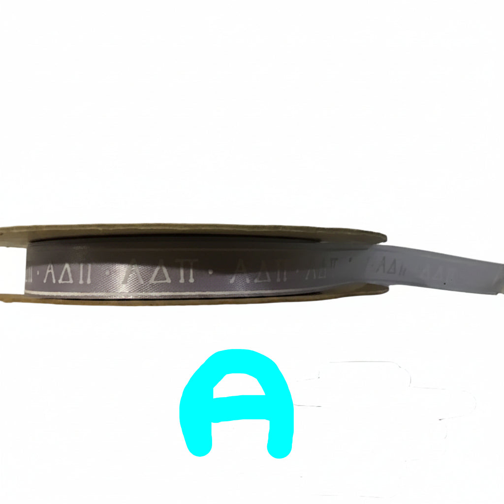 Alpha Delta Pi Ribbon By The Yard – Greek Divine and More