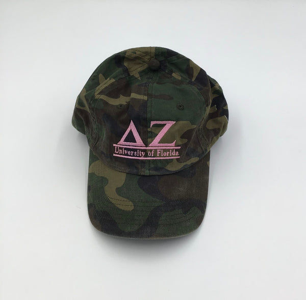Delta Zeta Camo Hat