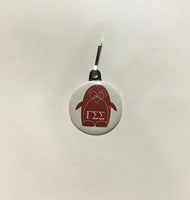 Gamma Sigma Sigma Penguin Mascot Dangle - Discontinued