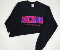 Sigma Lambda Gamma Word Black Long Sleeve