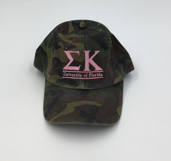 Sigma Kappa Camo Hat