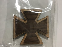 Maltese Cross Oak-Backed Symbol