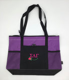 Sigma Lambda Gamma Gemline Zippered Tote