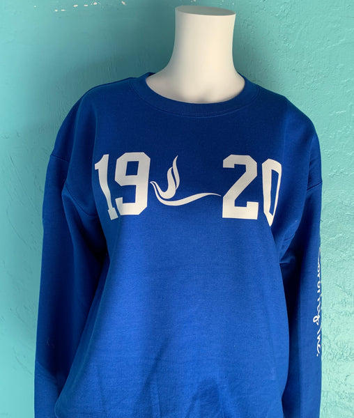 Zeta Phi Beta Color Block Greek Lettered Crewneck Sweatshirt – Perfect  Apparel