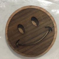 Smiley Face Oak-Backed Symbol