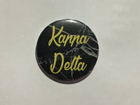 Kappa Delta Marble 2.25" Printed Button