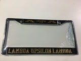 Lambda Upsilon Lambda Car License Frame