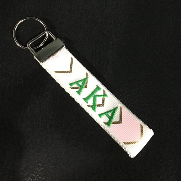 Alpha Kappa Alpha FOB Keychain