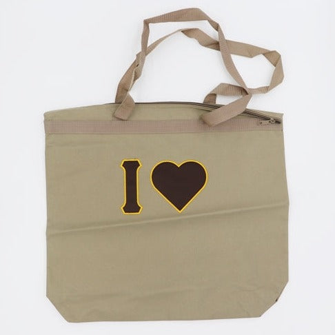 Iota Sweethearts Large Tan Tote Bag