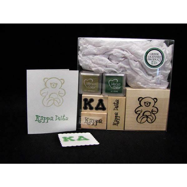 Kappa Delta Rubber Stamp Kit