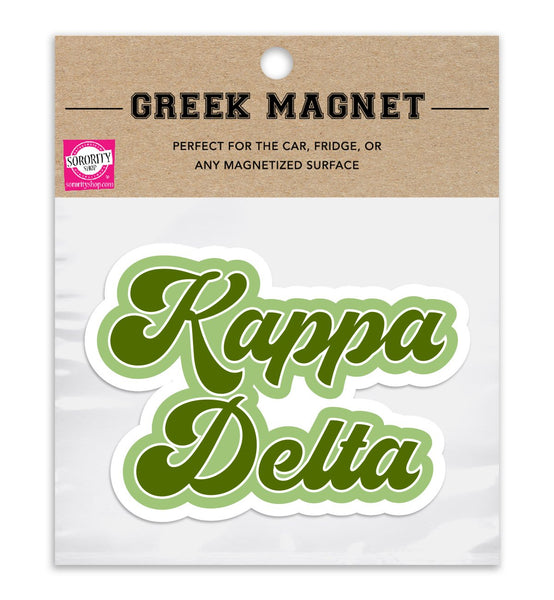 Kappa Delta Retro Magnet - 2 per pack
